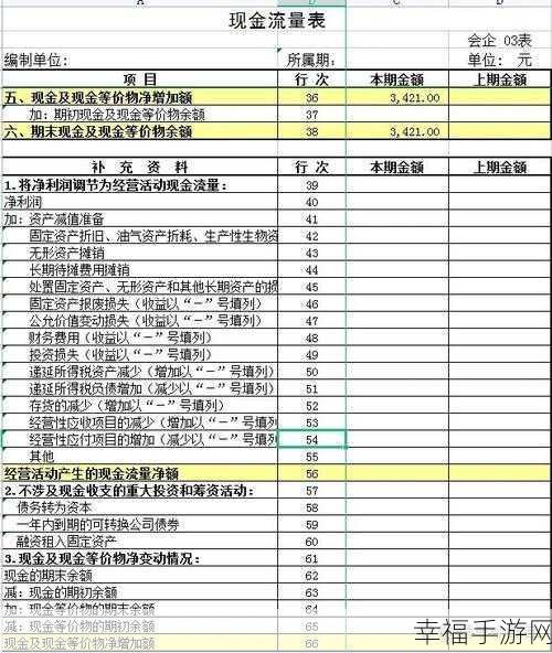 Excel 编制财务报表秘籍，轻松上手的实用指南