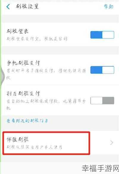 掌握支付宝刷脸支付秘籍,轻松便捷支付