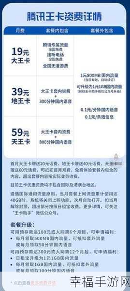 腾讯大王卡收费扣费大揭秘，你想知道的都在这里！