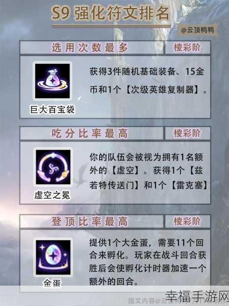 海克斯科技大揭秘，金铲铲之战强化机制与效果全览