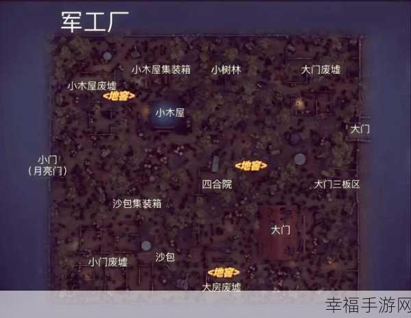 揭秘第五人格疯人院地图，地窖位置全解析与战术布局