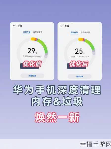 华为手机内存空间清理秘籍大公开