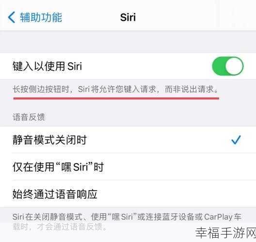 iPhone11 中 Siri 信息播报的完美设置秘籍