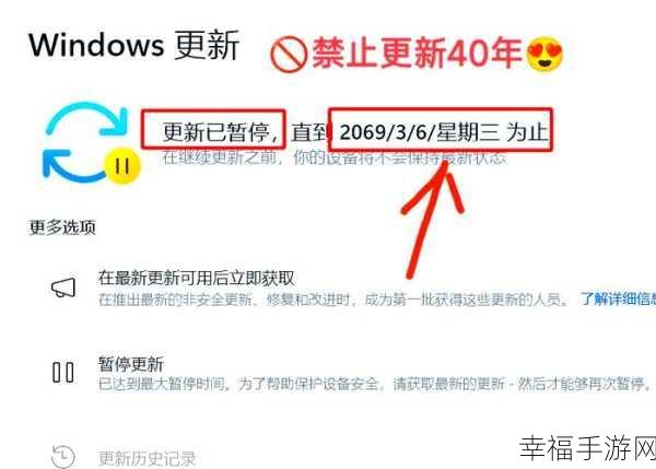 轻松搞定！Win10 系统自动更新关闭秘籍