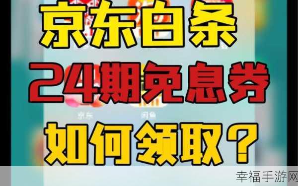 破解京东 24 期免息券领取之谜与服务费疑问