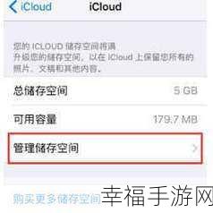 轻松解决苹果 iCloud 存储空间不足的难题