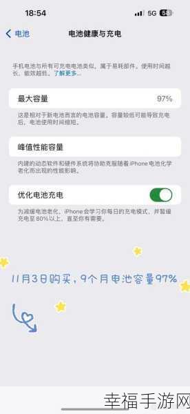 苹果手机电池容量查看秘籍大公开