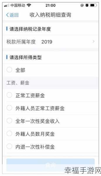 轻松掌握，个税 APP 个税记录查询全攻略