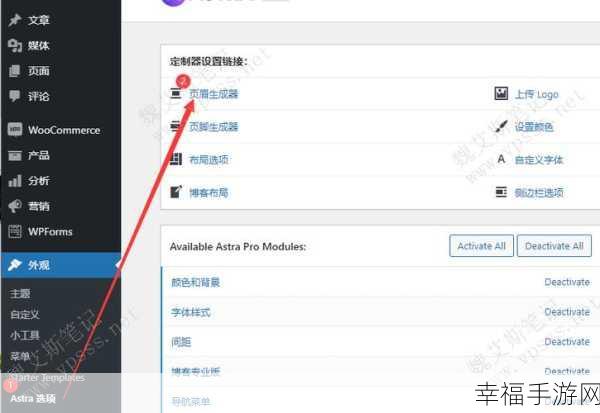 破解 WordPress 首页跳转难题，直达指定导航页面攻略