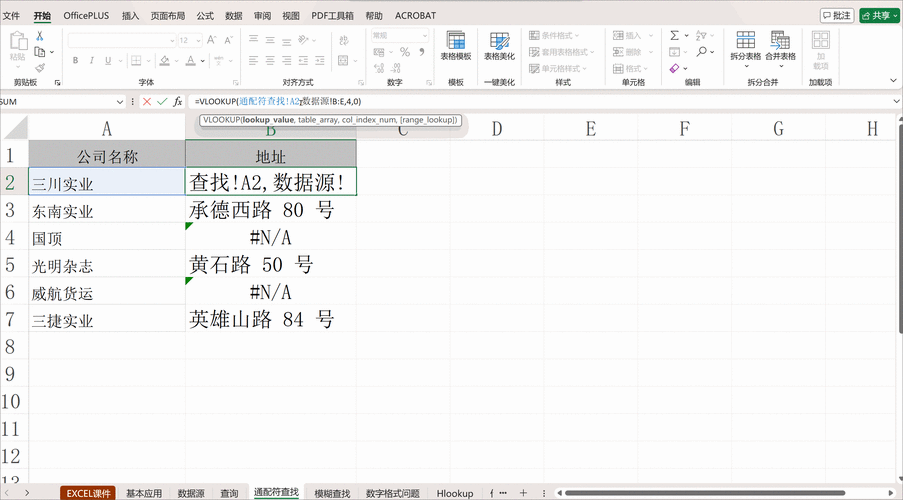 深度解析 VLOOKUP 公式的神秘面纱