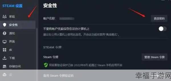 掌握关键！Steam 密码设置的那些必知要求