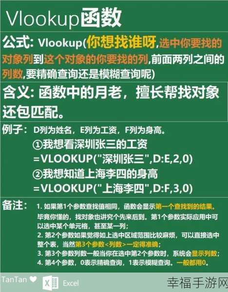 轻松掌握 VLOOKUP 函数，精准查找指定区域数据秘籍