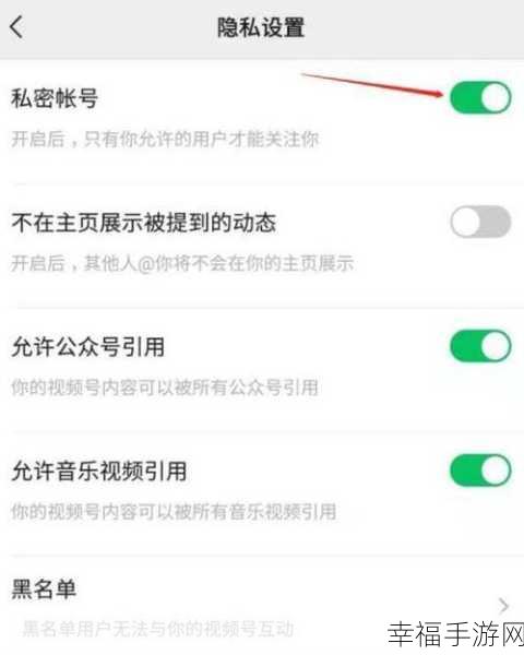 微信视频号私密模式轻松搞定指南