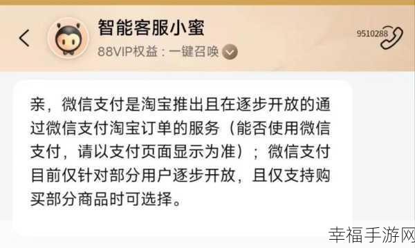 淘宝与微信支付的奇妙连接攻略