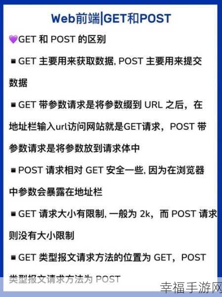 破解 Web Get Post 请求难题，手游畅行无阻