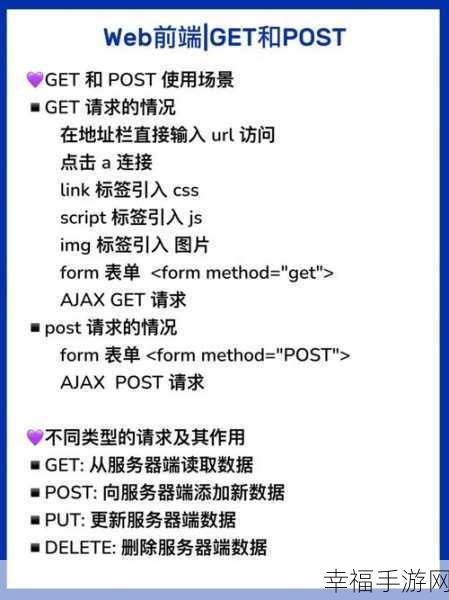 破解 Web Get Post 请求难题，手游畅行无阻