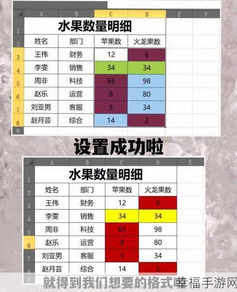 Excel 中两列数据相同数据的精妙比较攻略