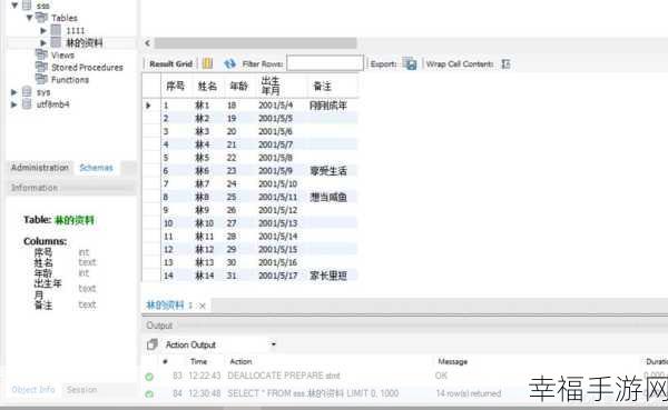 MySQL 数据查询与统计，深入探索两维表格的奥秘