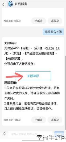 告别花呗，轻松关闭花呗的实用指南