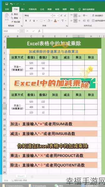 轻松掌握 Excel 表格除法公式输入秘籍