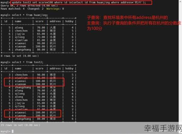 SQL 语句中子查询过多的效率困境与解决之道