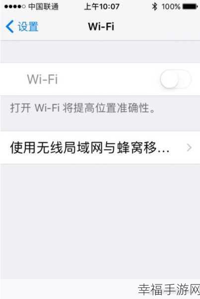 苹果手机 WIFI 显示名更改秘籍，轻松解决异常困扰