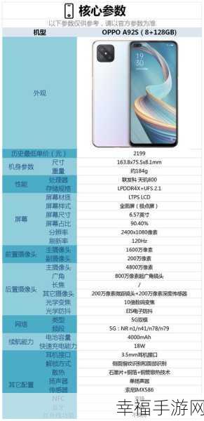 OPPO A92s 手机全揭秘，报价、性能与评测