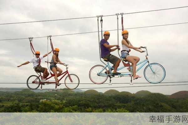 Air Biker（空中自行车），卡通休闲风，挑战极限高空赛车之旅