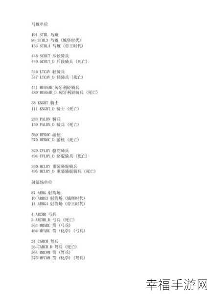 帝国时代 2 高清版秘籍作弊码全揭秘