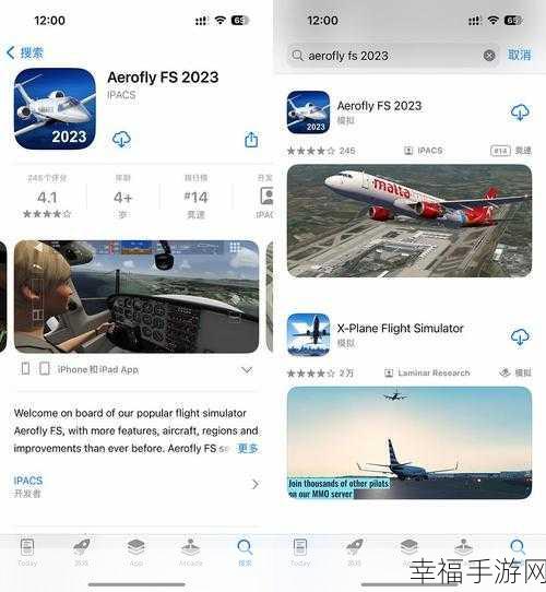 翱翔蓝天，尽享飞行乐趣 —— Aerofly FS 2023正版安装包下载指南