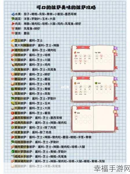 解锁秘籍！可口的披萨第三章开启全攻略