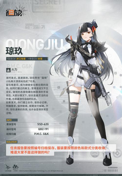 少女前线 2 追放，琼玖无敌配队秘籍与最强阵容大揭秘