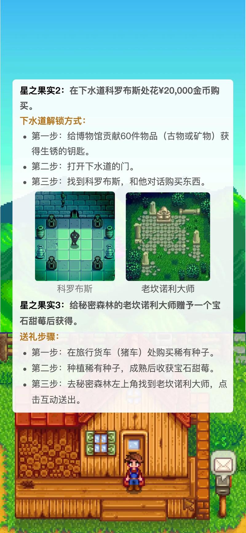 星露谷物语深度攻略，果树种植大赛全解析与高效资料表