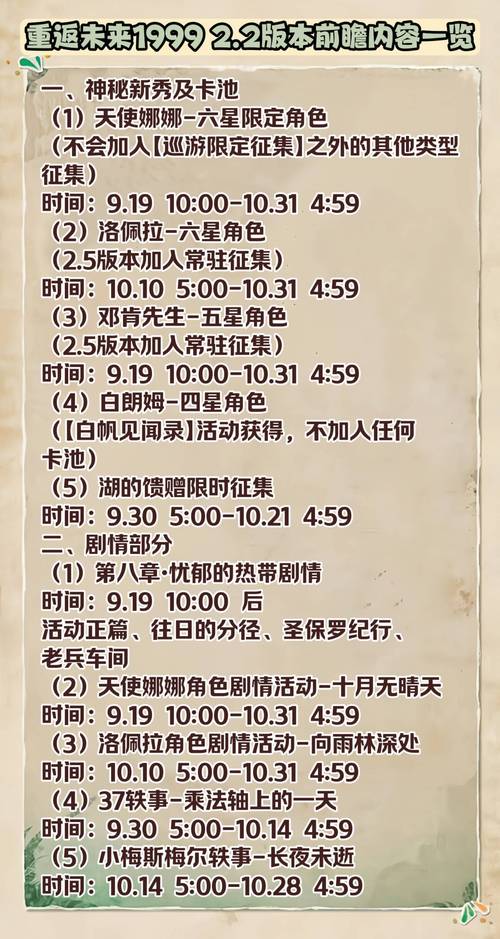 重返未来1999，揭秘漫漫之夜行迹活动全攻略