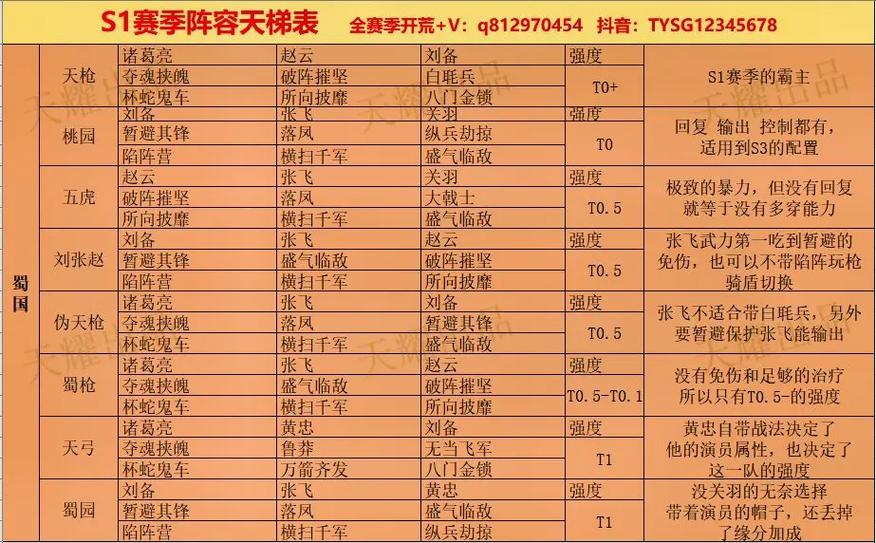 顶级策略对决！三国志·战略版S1赛季国家队阵容深度剖析