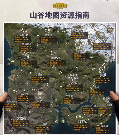 揭秘和平精英山谷地图，解锁隐藏地点与字的秘密战术攻略