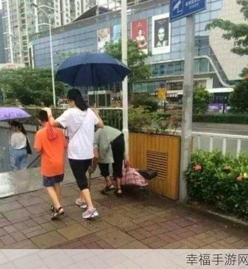 下雨天公交车站避雨1：在雨天的公交车站，如何巧妙避雨与等待？