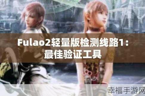 fulao2线路检测点1：全面提升fulao2线路检测点1的技术效率与安全性