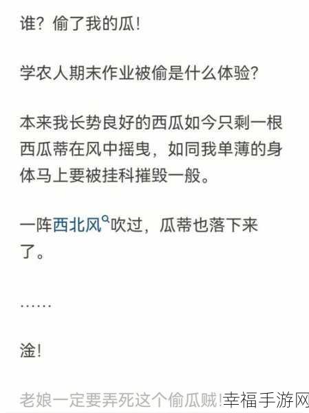 瓜圈：拓展瓜圈：探索新鲜趣事与精彩故事的无限可能性