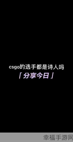 老婆不在家一个人寂寞CSGO文案:一个人独自享受CSGO,老婆不在家也能快乐游戏!