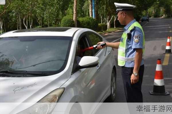 交警用小穴查酒驾：交警用仪器检测酒驾